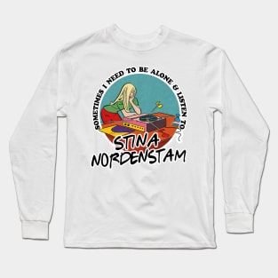 Stina Nordenstam / Music Obsessive Fan Design Long Sleeve T-Shirt